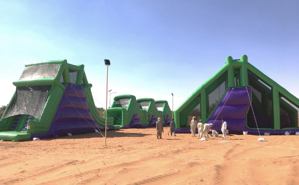 The Largest Inflatable Obstacle Course In Abu Dhabi
